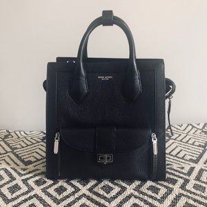 Henri Bendel Black Rivington Tote